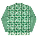 Bomber Jacket - Green Abstract