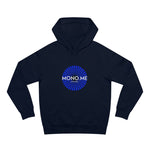 Men - Mono Me Hoodie (Blue Logo)