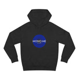 Men - Mono Me Hoodie (Blue Logo)