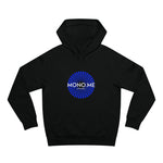 Men - Mono Me Hoodie (Blue Logo)