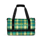 Gym Bag - Green Plaid