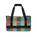 Gym Bag - Orange Plaid