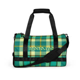 Gym Bag - Green Plaid