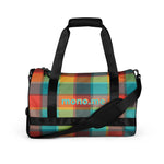 Gym Bag - Orange Plaid