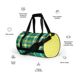 Gym Bag - Green Plaid