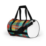 Gym Bag - Orange Plaid