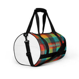 Gym Bag - Orange Plaid