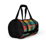 Gym Bag - Orange Plaid