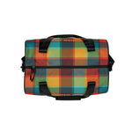 Gym Bag - Orange Plaid