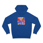 Hoodie - Mono Me (Blue Square)