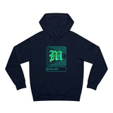 Hoodie - Mono Me (Green Logo)