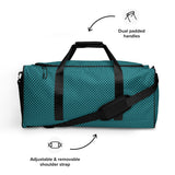 Duffle Bag - Aqua Scale