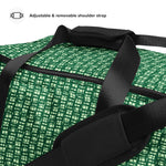 Duffle Bag - Green Abstract