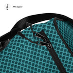 Duffle Bag - Aqua Scale