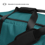 Duffle Bag - Aqua Scale