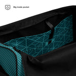 Duffle Bag - Aqua Scale