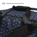 Duffle Bag - Geometric (Navy Blue)