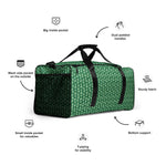 Duffle Bag - Green Abstract