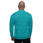 Bomber Jacket - Eastern Blue Diamond