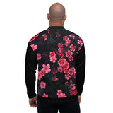 Bomber Jacket - Pink Cherry Blossom