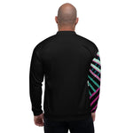 Bomber Jacket - Neon Stripes