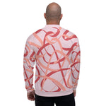 Bomber Jacket - Pink Abstract