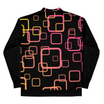 Bomber Jacket - Magenta Squares