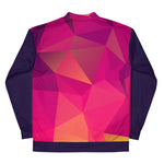 Bomber Jacket - Tolopea/Magenta Abstract