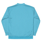 Bomber Jacket - Summer Sky Blue Diamond