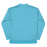 Bomber Jacket - Summer Sky Blue Diamond