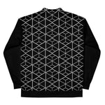 Bomber Jacket - Geometric (Black)