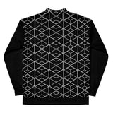 Bomber Jacket - Geometric (Black)