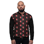 Bomber Jacket - Roses (Black)