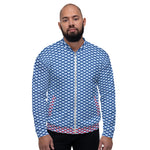 Bomber Jacket - Blue/Red