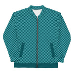 Bomber Jacket - Aqua Scale