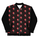 Bomber Jacket - Roses (Black)