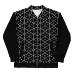 Bomber Jacket - Geometric (Black)