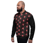 Bomber Jacket - Roses (Black)