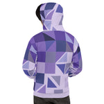 Abstract Hoodie - Purple