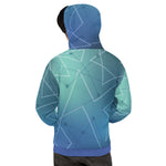 Abstract Hoodie - Mariner Blue