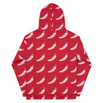 Hoodie - Red/White Chili Pepper