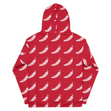 Hoodie - Red/White Chili Pepper