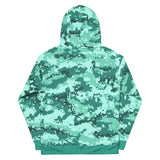 Hoodie - Niagara Green Camo