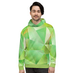 Abstract Hoodie - Conifer Green