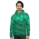 Abstract Hoodie - Hustle Green