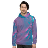 Abstract Hoodie - Blue 5