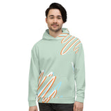 Abstract Hoodie - Green (Edgewater)