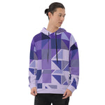 Hoodie - Abstract Purple