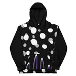 Hoodie - Black/White/Purple CB