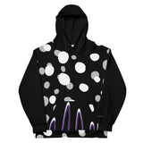 Hoodie - Black/White/Purple CB